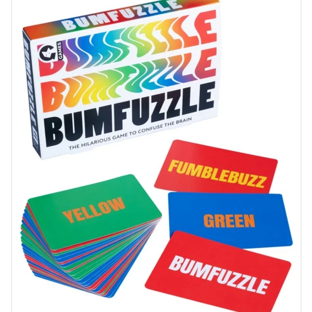 Ginger Fox Bumfuzzle Hilarious Game Confuse The Brain Party Sealed *discontinued
